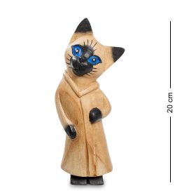 Decor and Gift 40-028 Статуэтка Кошка «Леди Кэт» суар 20 см