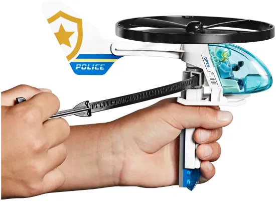 LEGO Конструктор LEGO City Police 60244 Полицейский вертолётный транспорт, 317 дет.