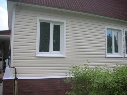 Сайдинг Docke PREMIUM Ко­ра­бель­ный брус D4.5D Сливки 3,6м 0,84м2