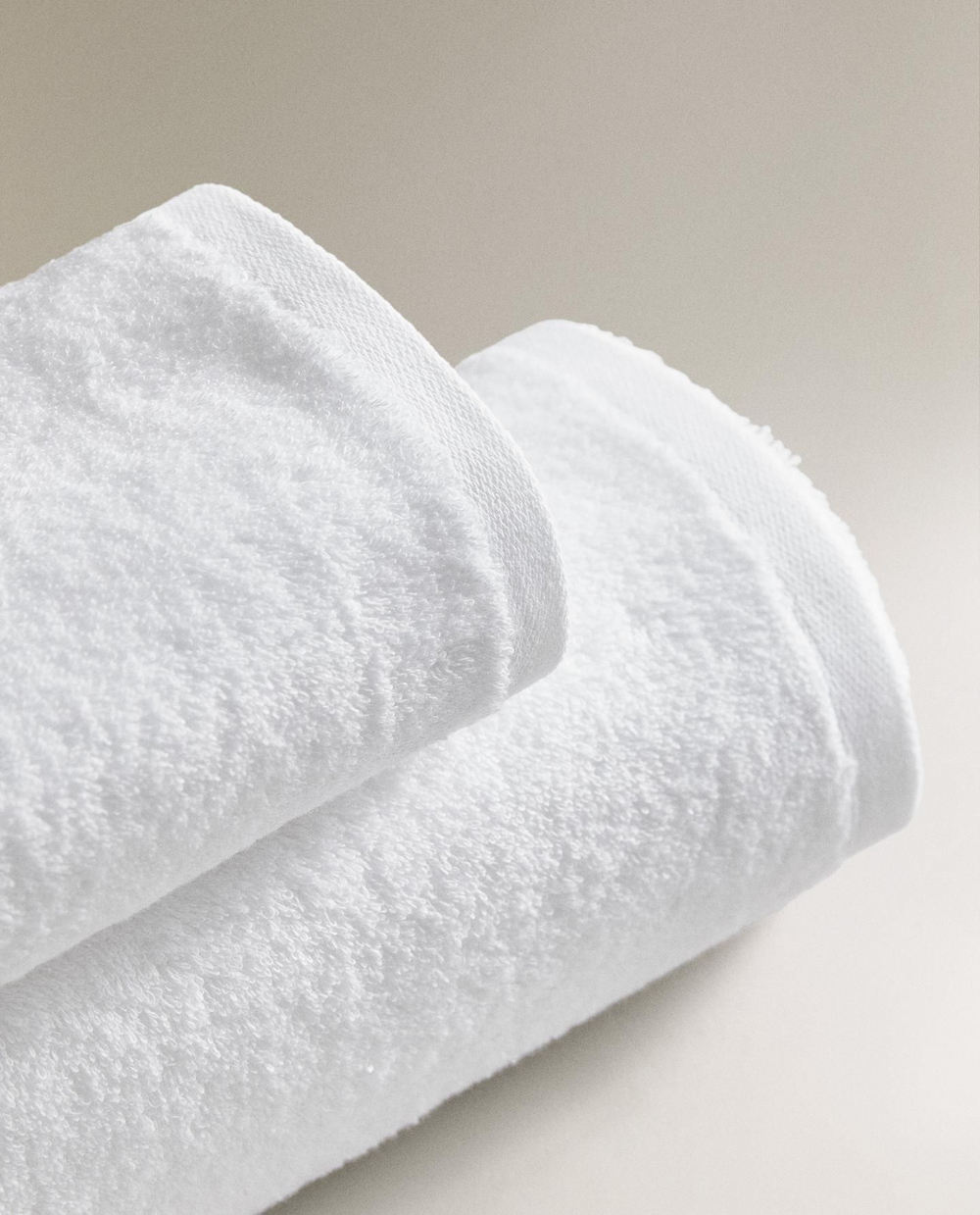Zara Home - Очень мягкое банное полотенце, белый, 70х140 см