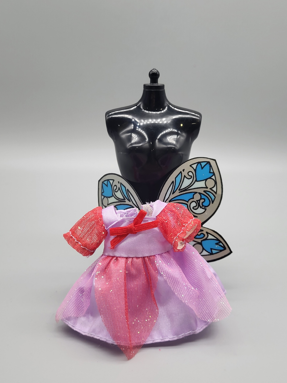 Одежда для куклы Барби - Келли винтаж платье 0446