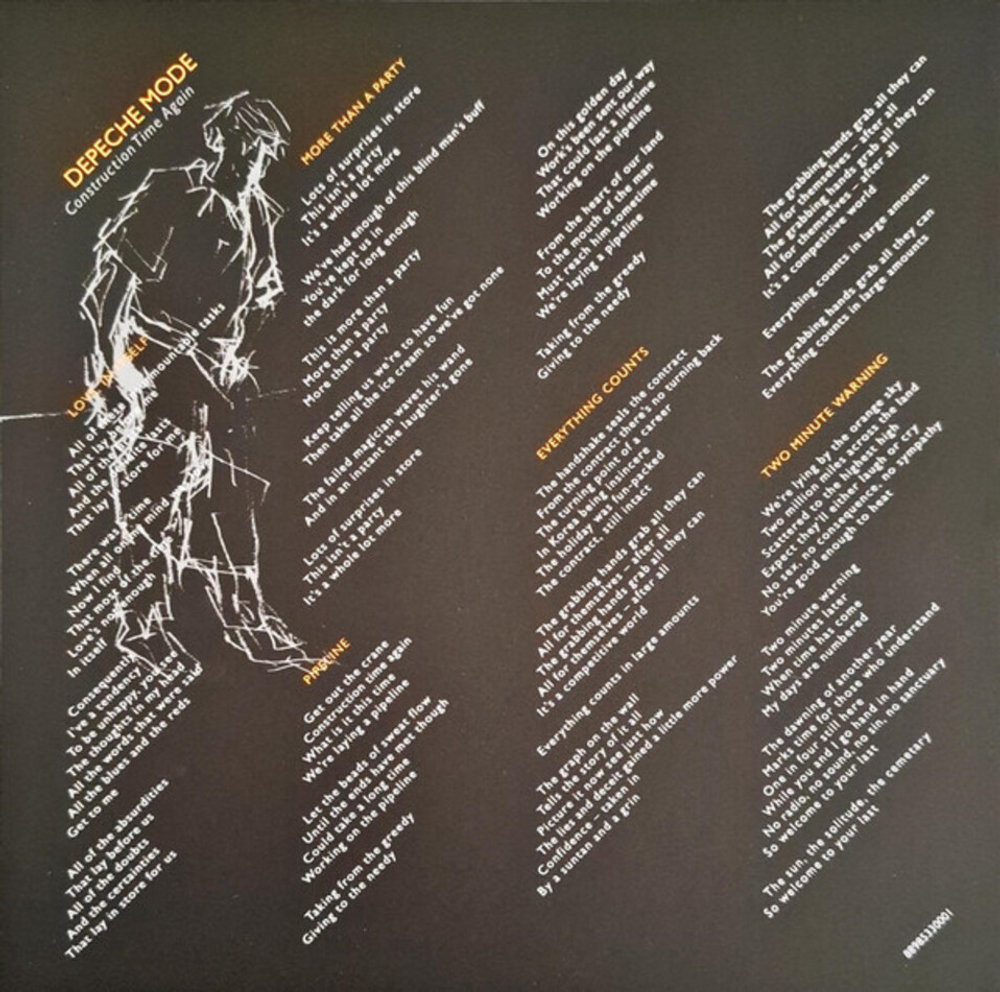Depeche Mode / Construction Time Again (LP)