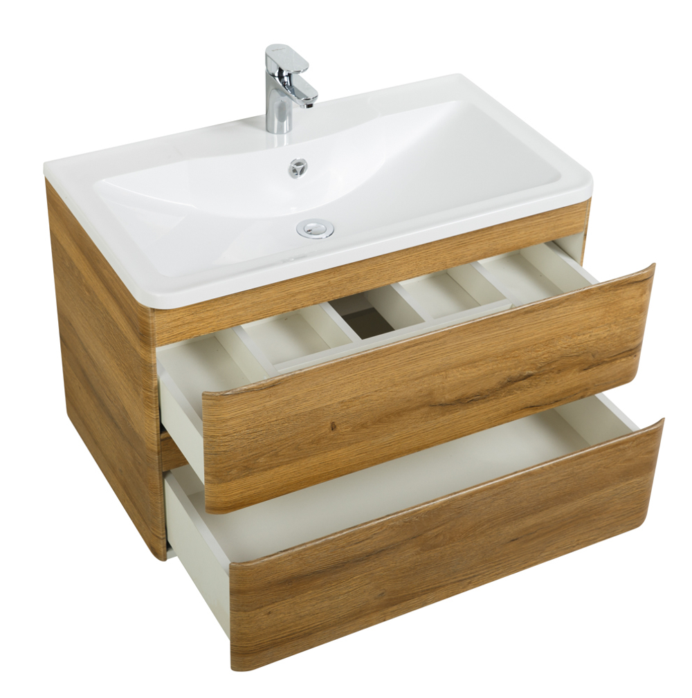 Тумба подвесная с раковиной BelBagno ALBANO-900-2C-SO-RR