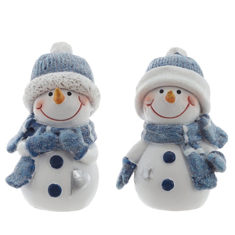 GAEM Фигурка декоративная "Снеговик", L4 W4 H5,5 см, 2в.