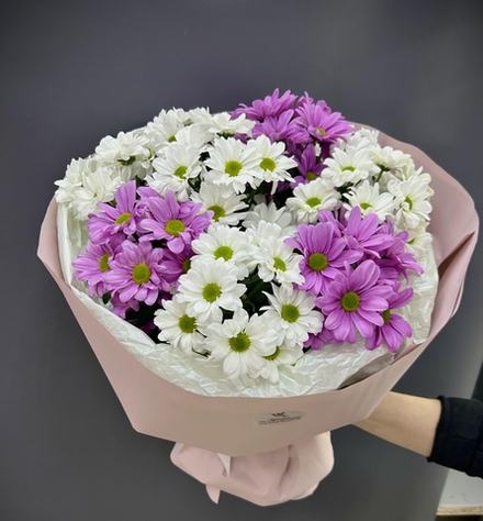 Бело-лиловый микс