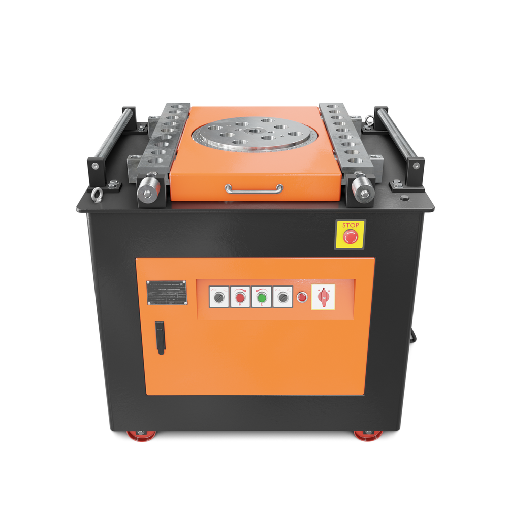 Станок для гибки арматуры Vektor GW32SA с доводчиком - [2,2 кВт / до 32 мм / с концевиком]