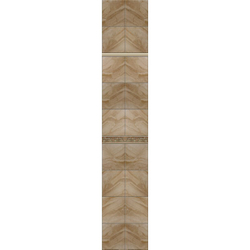 Панель ПВХ фотопечать с глиттером Джордан Бежевый 2700х250мм