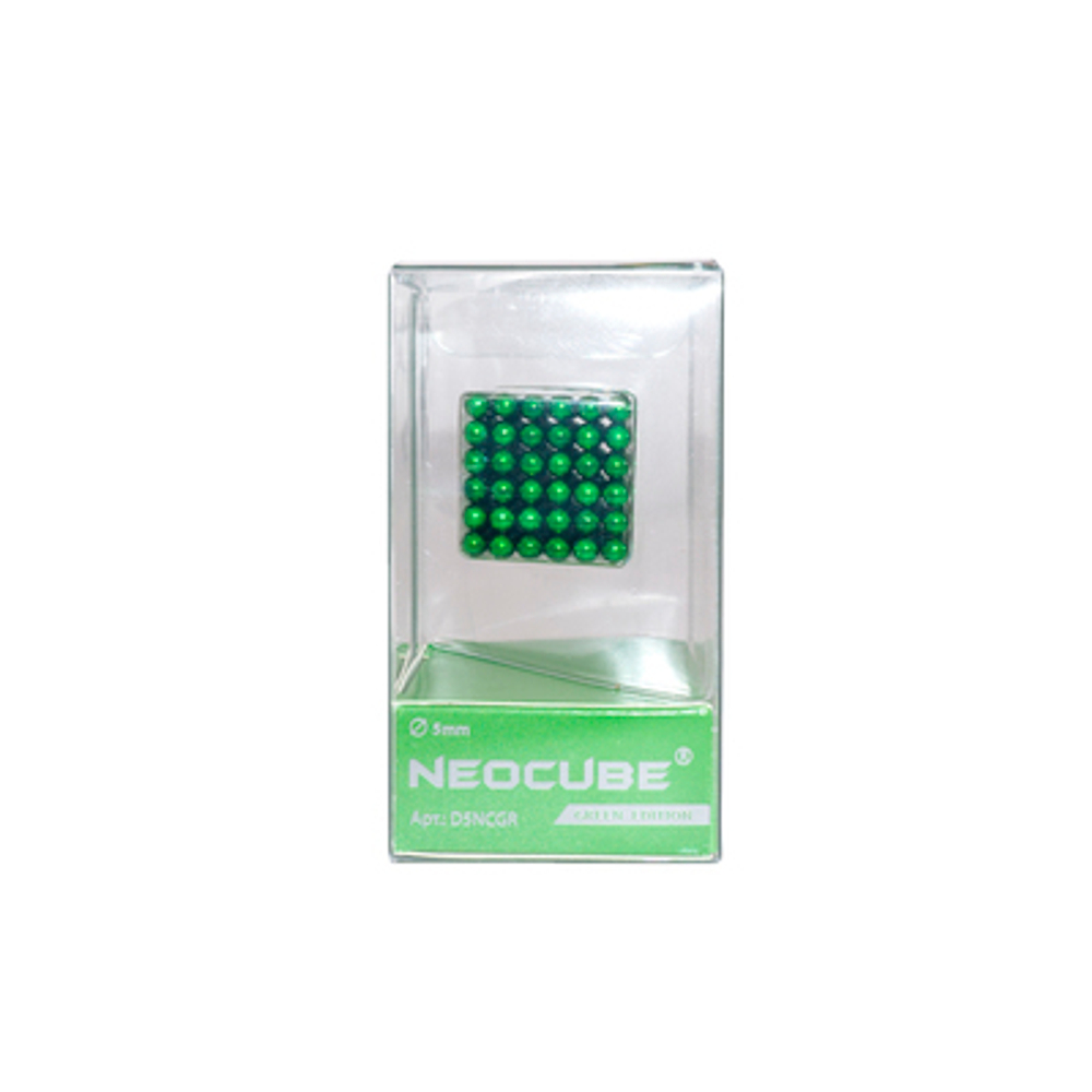 Неокуб, 5 мм, Альфа 216, Зеленый