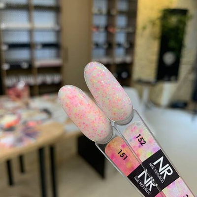 Nail Republic Камуфлирующая база LOVE IS меланж №152, 10 мл