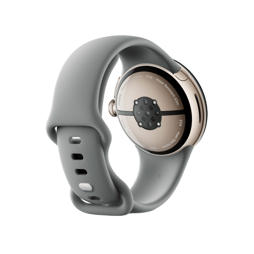 Умные часы Google Pixel Watch 3 Wi-Fi, 45mm, Champagne Gold/Hazel Band (Корпус цвета шампанское, ремешок цвета орешник)