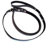 Ошейник Sitabella Гламур с поводком чёрный