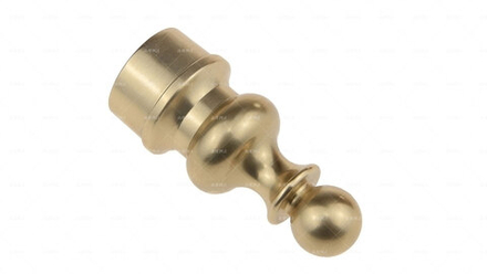 Очень мягко шлифованная латунь