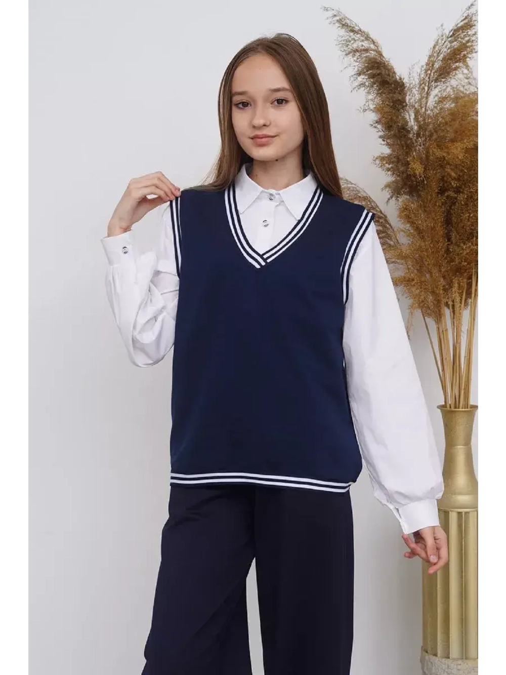 Жилетка школьная универсальная