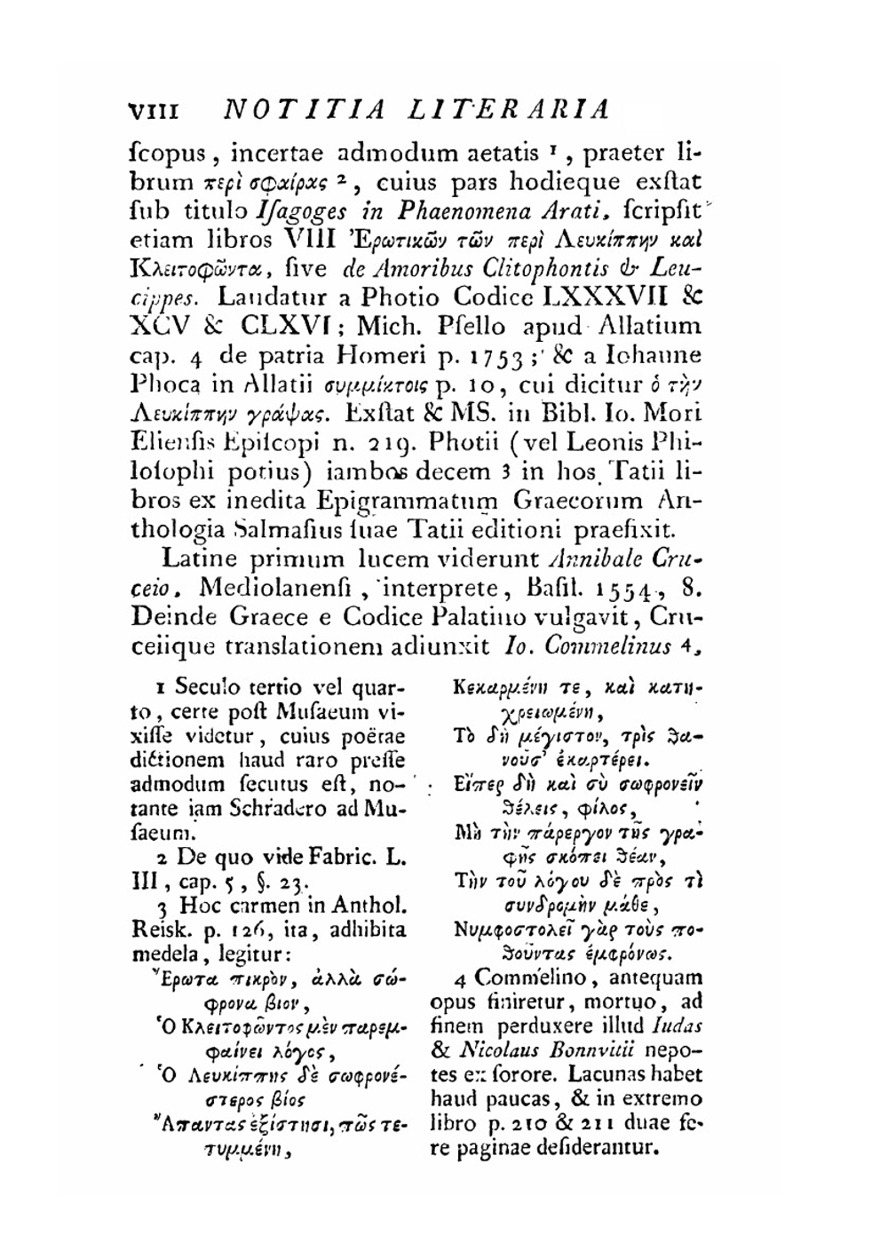 Scriptores erotici Graeci. Volume 1 | Achilles Tatius