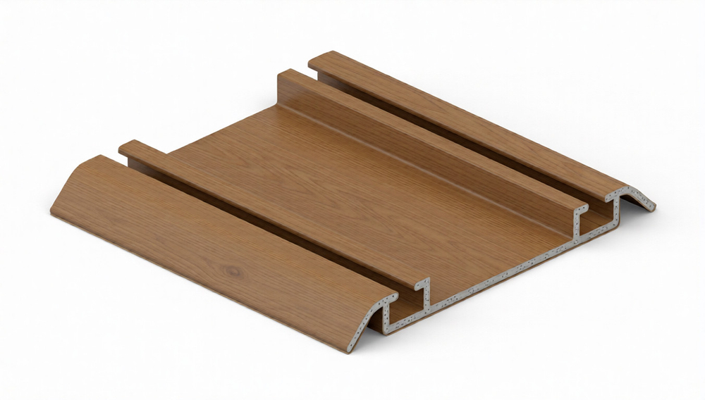 Направляющая нижняя двухполозная (5,40 м) Вишня