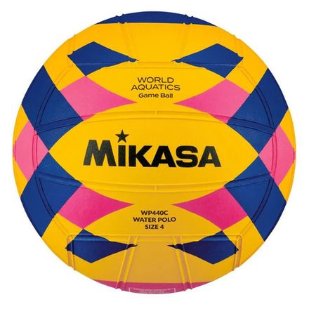 Мяч для водного поло MIKASA WP440C, размер 4, World Aquatics Approved