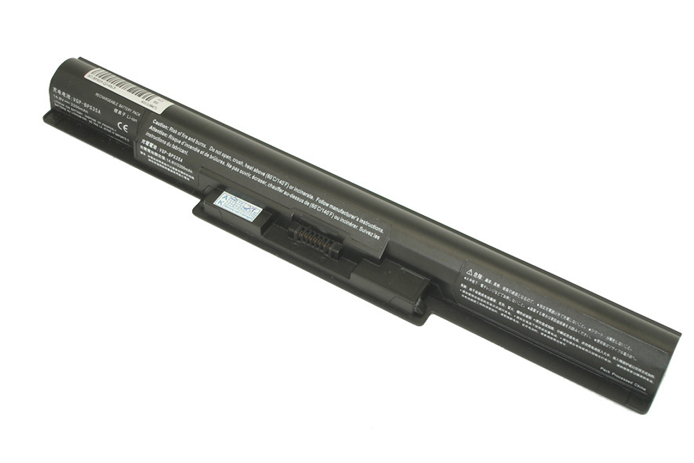 Аккумуляторная батарея для ноутбука Sony Vaio 14E 15E (VGP-BPS35A) 14.8V 2600mAh OEM черная