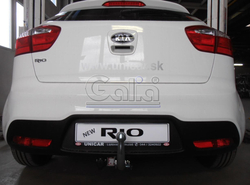 Фаркоп оцинкованный Galia K037A для Kia Rio III хетчбек/седан 2011-2017(паспорт и сертификат в комплекте)(без электрики)