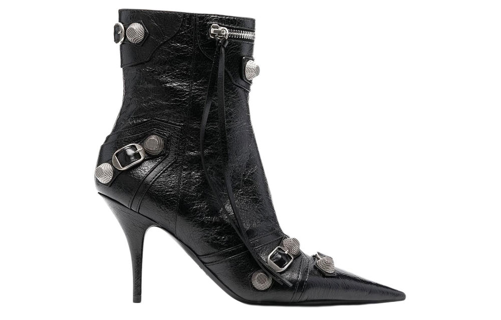 Balenciaga Cagole Heeled Boots Women"s