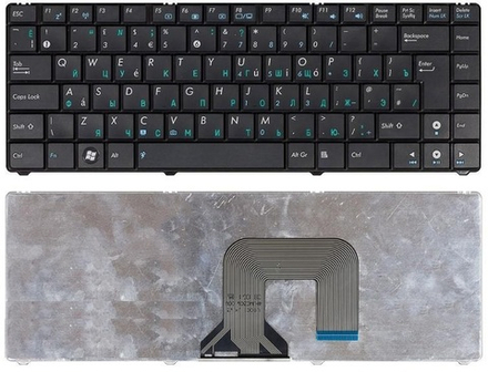 Клавиатура для ноутбука Asus N20 Series Цвет Черный  PN: 0KN0-AH1RU03, 9J.N0Z82.00R, 04GNPW1KRU00-3