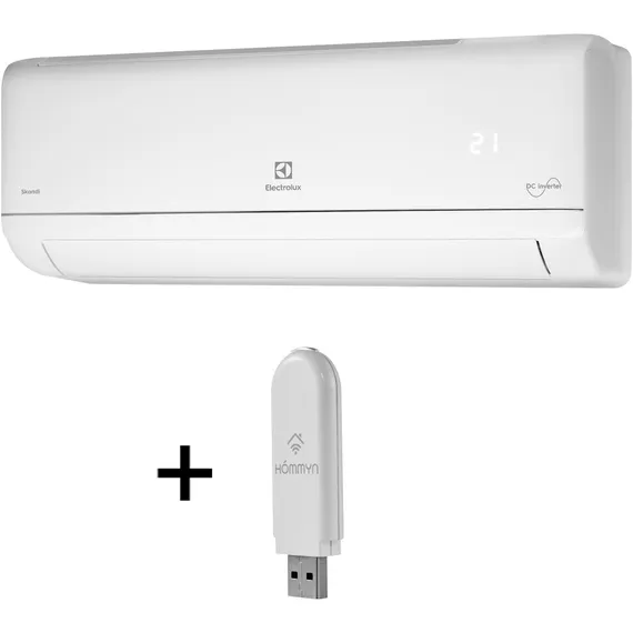 Сплит-система инверторного типа Electrolux Skandi DC EACS/I-09HSK/N3_24Y комплект с Wi-Fi донглом