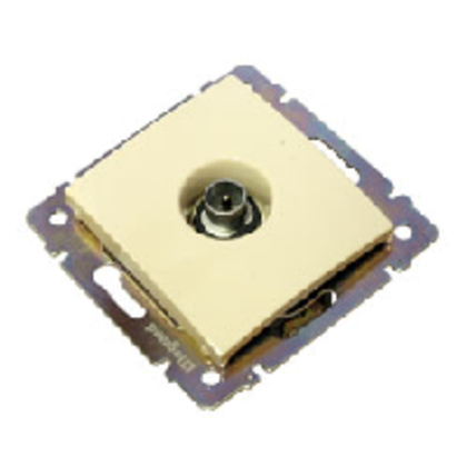 Розетка TV (телевизионная) "звезда" - алюминий Valena Classic LEGRAND