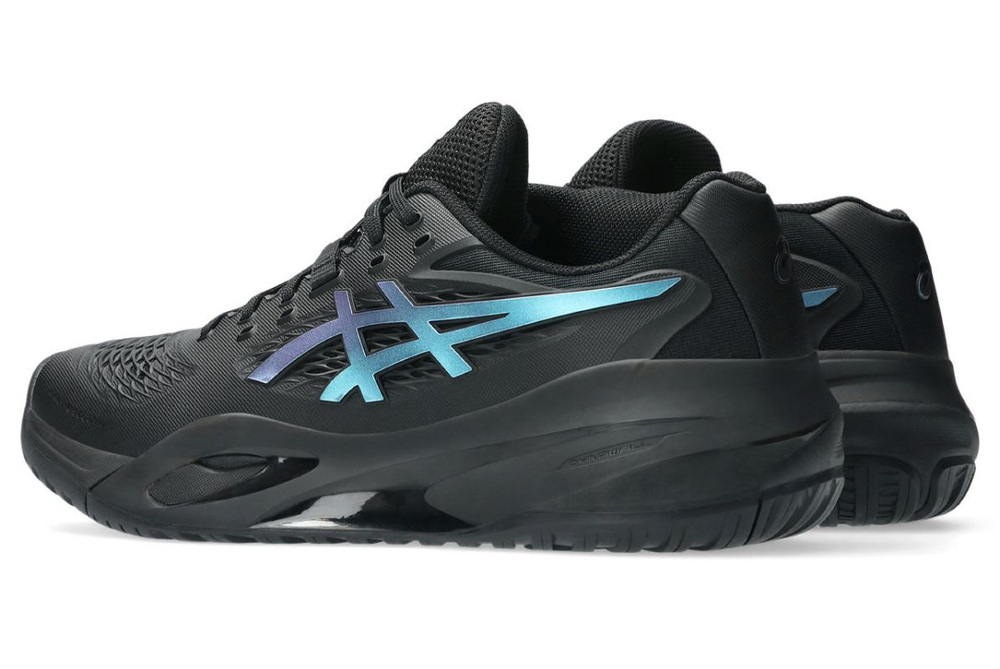 Теннисные кроссовки Asics Gel-Resolution X Night Energy - black/prism blue