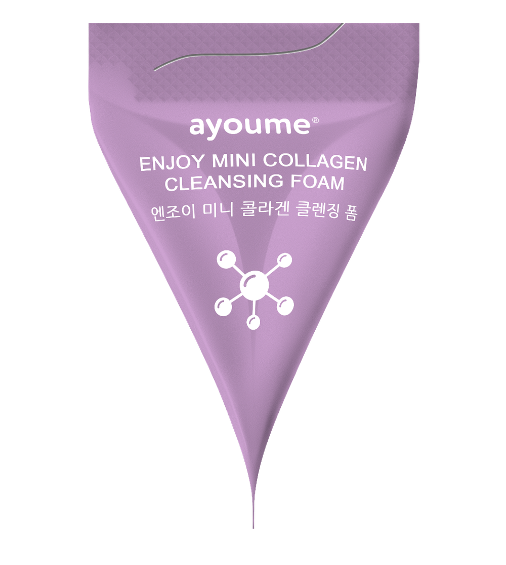 Пенка для умывания с коллагеном AYOUME Enjoy Mini Collagen Cleansing Foam 3 гр