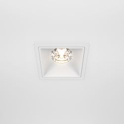 Модульный встраиваемый светодиодный светильник диммируемый Maytoni Alfa LED DL043-01-15W3K-D-SQ-W