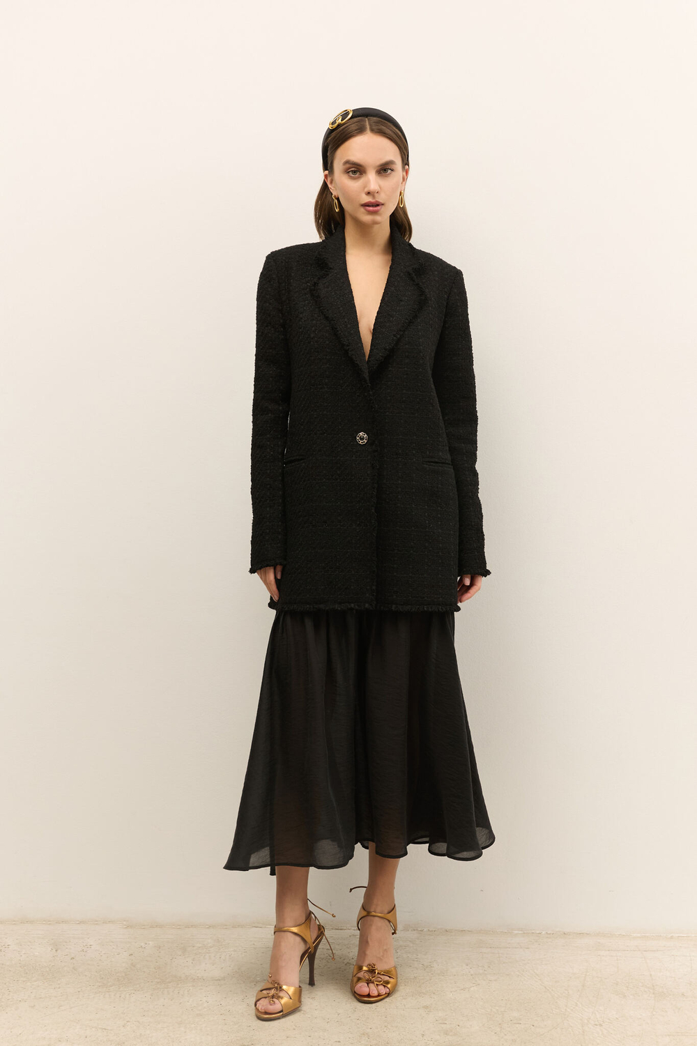 Жакет из твида (образец)