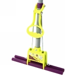 Швабра Селфи с губкой ПВА металлическая ручка 110 см(отжим один ролик) 207