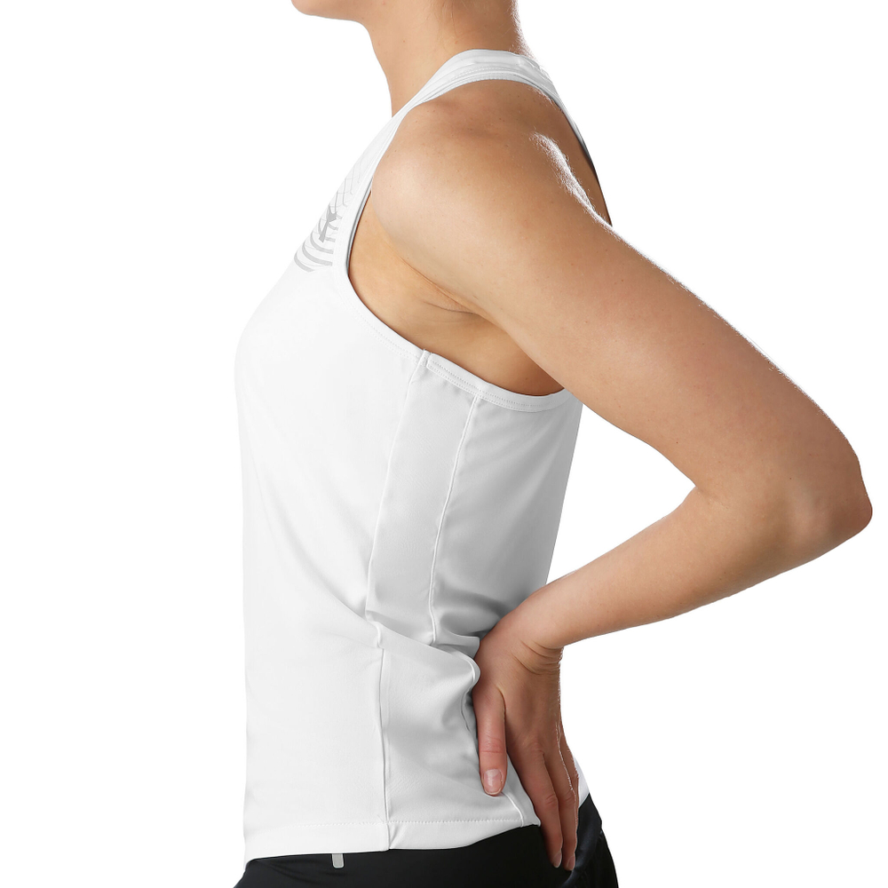 Женская теннисная майка Diadora Court Tank Top Women - White, Lightgrey