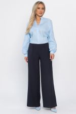 Брюки палаццо Настроение города (темно-синие) Б14510-8М LT Collection
