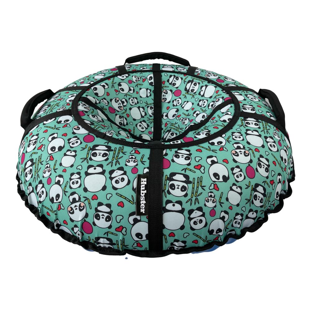 Тюбинг Hubster Люкс Pro S Панда бирюзовая