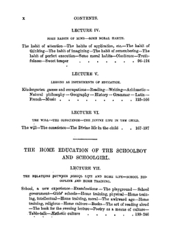 Home education: a course of lectures to ladies, delivered in Bradford, in the winter of 1885-1886 | Charlotte M. 1842-1923 Mason