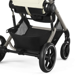 Коляска Cybex Balios S Lux TPE complete Cloud G Lava Grey Plus Base G 4 в 1 Seashell Beige с дождевиками
