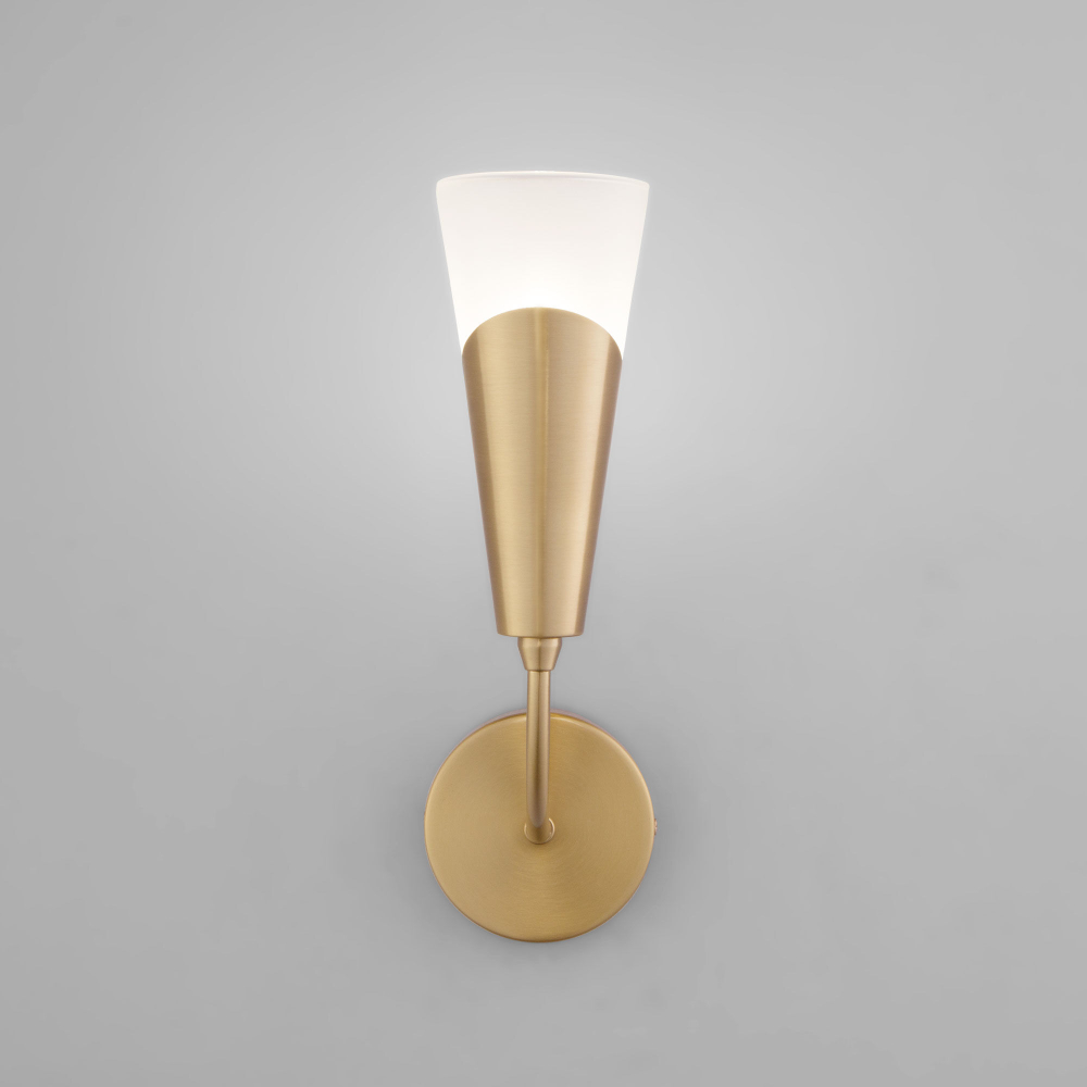 Настенный светильник Eurosvet Rhyton 60167/1 латунь