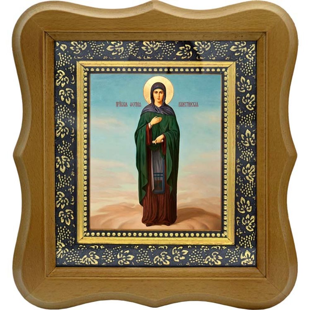 Фотиния (Светлана) Палестинская Святая преподобная. Икона на холсте.