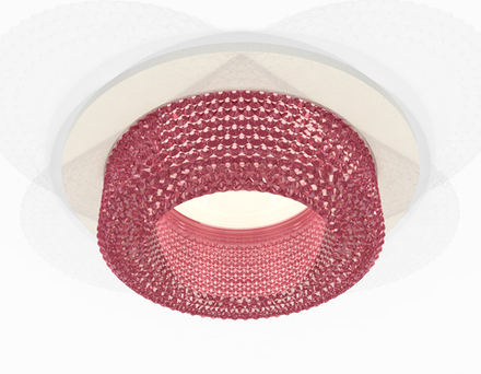 Ambrella Комплект встраиваемого светильника с композитным хрусталем MR16 Встраиваемые XC7621022