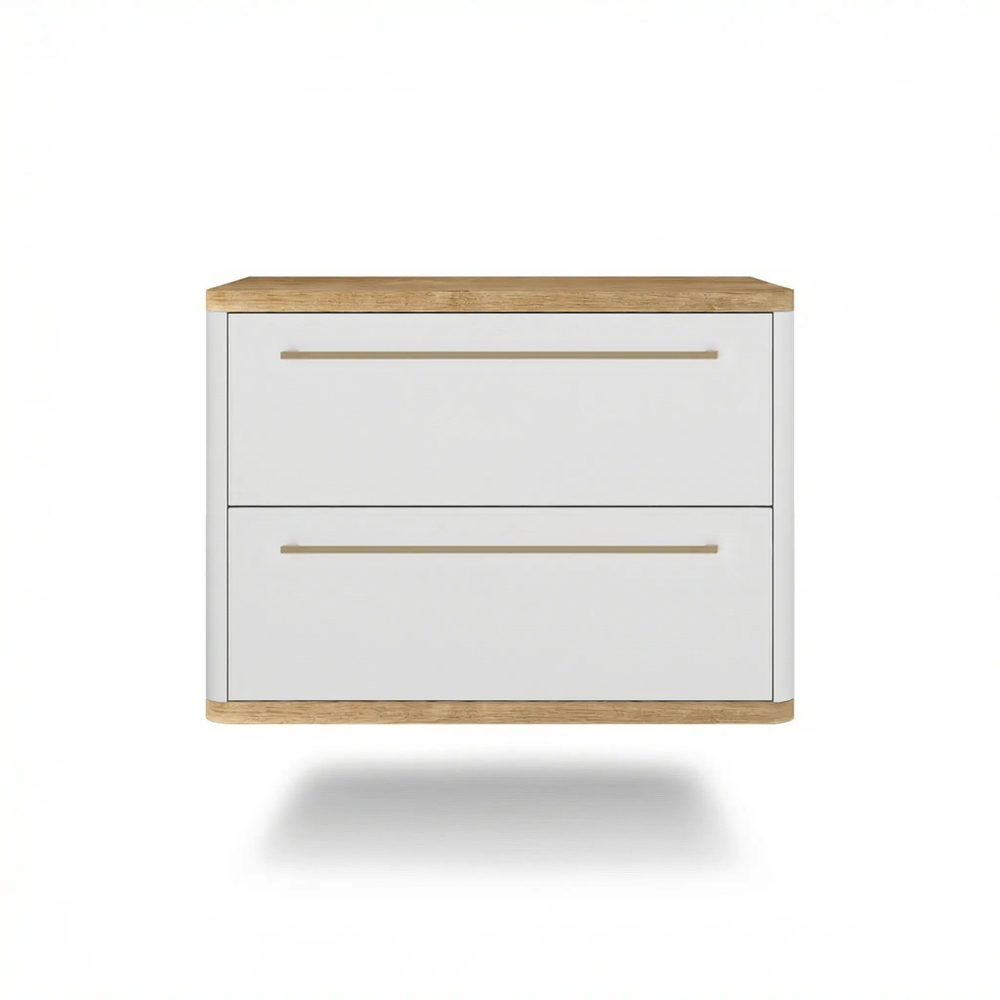 Тумба прикроватная подвесная ROYAL 5202 эко (Дуб Кантри-р.золото)