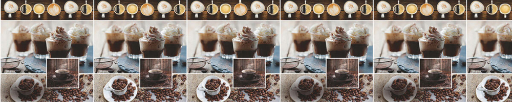 Кухонный фартук Капучино 3000х600 мм