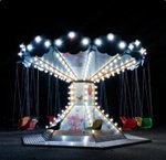 Цепочная Карусель Юла 4 грузоподъемность 75 кг/место