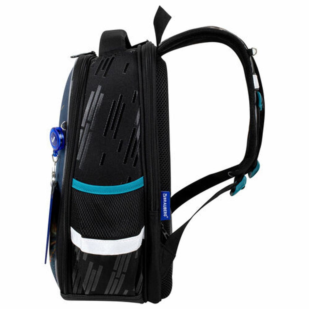 Ранец BRAUBERG FIT, 2 отделения, Speed increase, 38х27х14 см, 273109