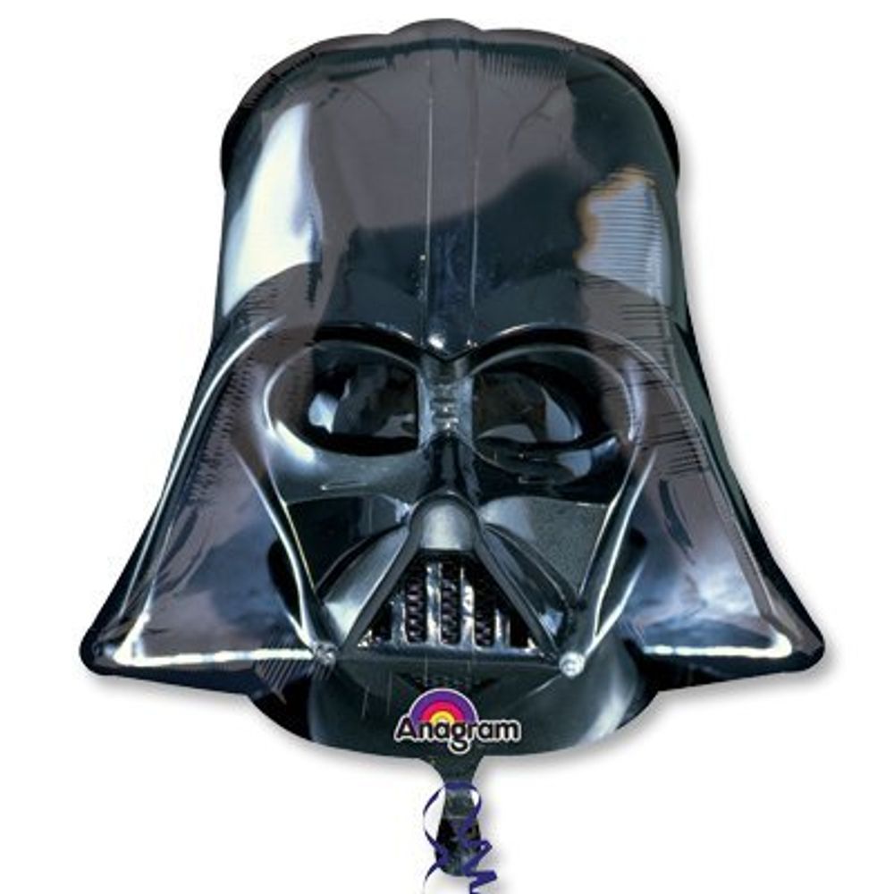 Фольгированный шар «Звездные Войны Шлем Вейдера», 109 см