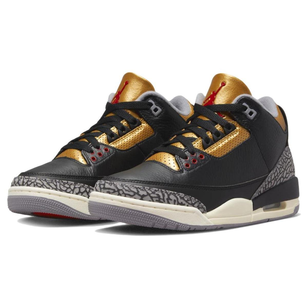 Кроссовки Jordan Air Jordan 3 Retro "Black Gold", CK9246-067