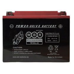 Аккумулятор WBR SMT / WBR MT 12-16-A (YB16AL-A2)