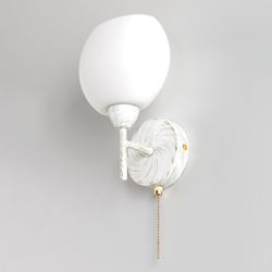 Citilux Флорида CL148310 Бра с выключателем Белое с патиной