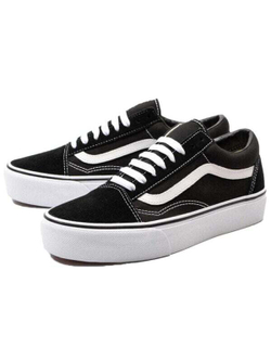 Кроссовки Vans Old Skool Platform Black White