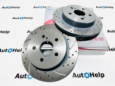 Диск тормозной перфорированный G-Brake GFR-12100L задний левый 281mm