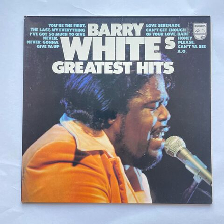 Винтажная виниловая пластинка LP Barry White, Barry White's Greatest Hits (Германия 1975)